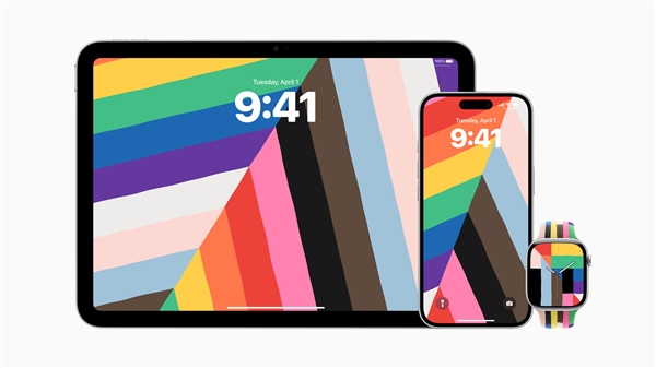 379元！苹果2025款彩虹表带发布 还有全新彩虹iPhone壁纸、表盘