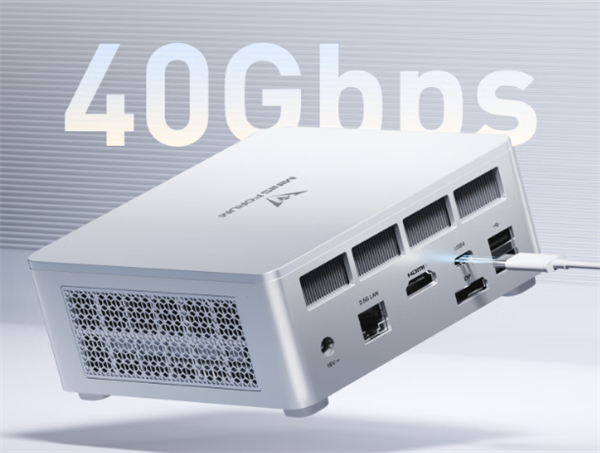 铭凡UM750L Slim迷你主机首发2119元：锐龙5 7545U、双SSD盘位