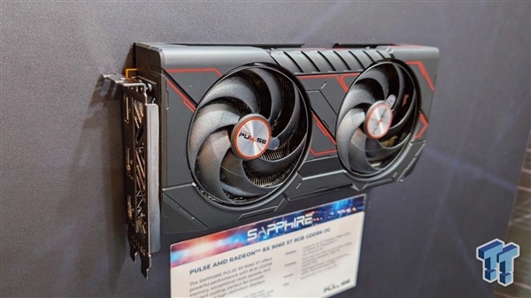 蓝宝石展出RX 9060 XT产品线：从Pulse 8GB到NITRO+ 16GB全系超频